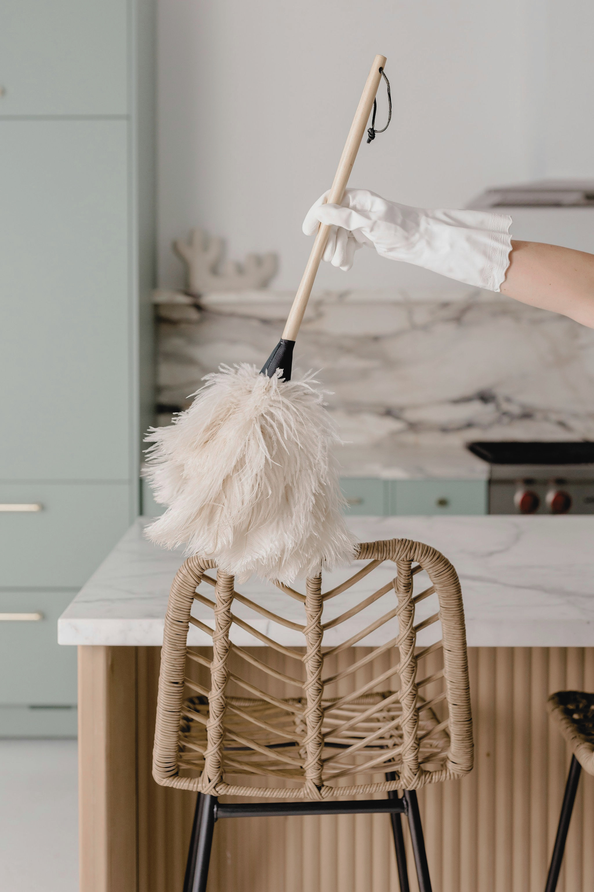 Professional housekeeping at a managed holiday rental